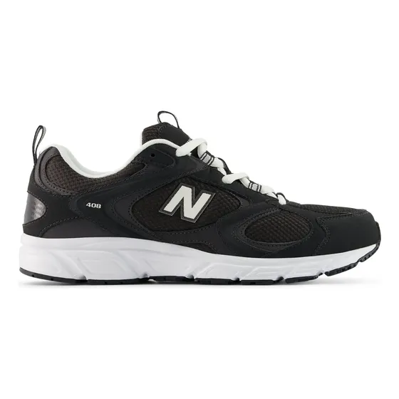 Zapatillas Urbanas Unisex New Balance 408 Negras/blancas