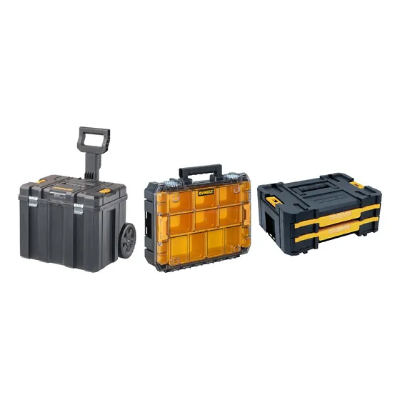 Kit Caixa De Ferramentas Dwst17820 + Dwst17805 + Dwst17804