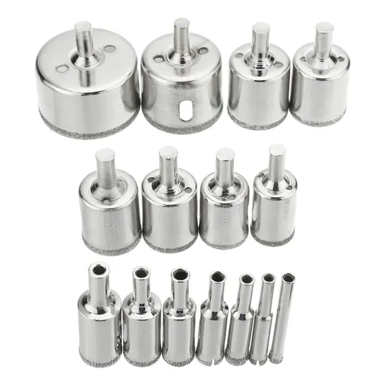 Z Hole Saw Diamond Saw Hole, Juego De 15 Brocas De 6 A 50 Mm