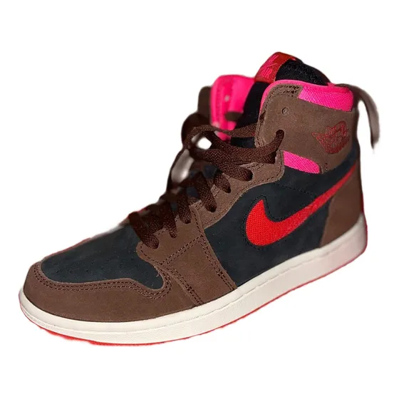 Zapatos Air Jordan 1 High Zoom Cmft 2 Marron Original