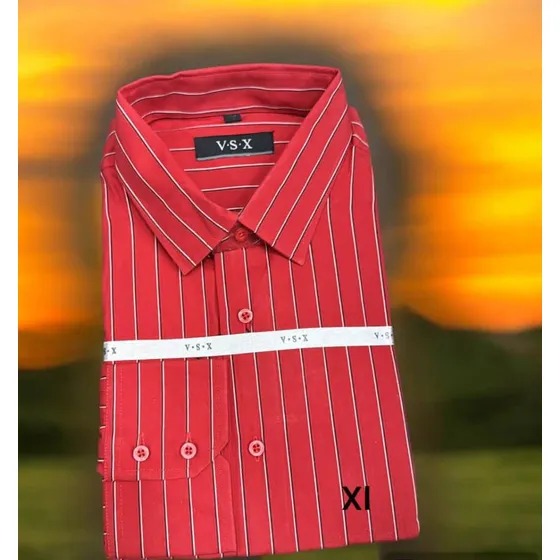 Camisa De Vestir De Caballero Algodón