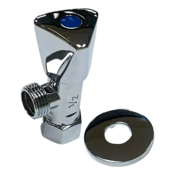 Llave De Arresto 1/2x1/2 Y Roseta