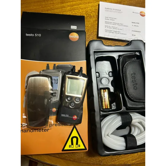 Manometro De Presion Diferencial Testo 510