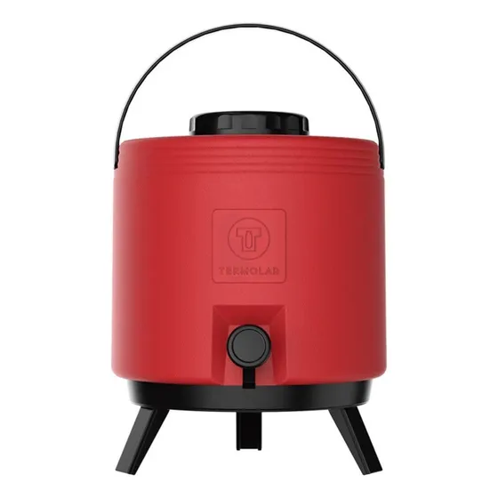 Termo Termolar 8 Lts Bidon Termico Frio /calor Rojo