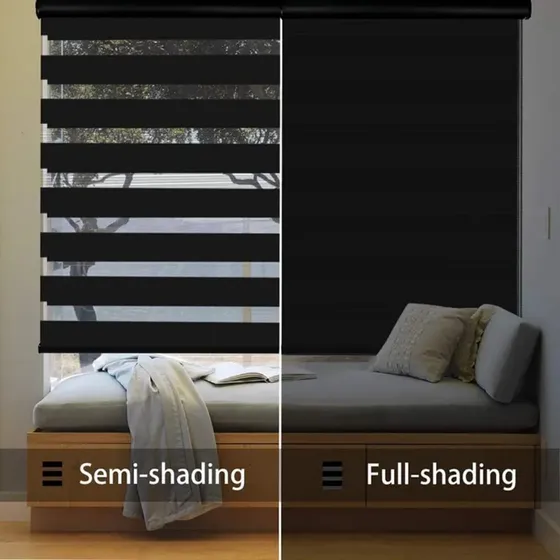 Persianas Tipo Cebra Enrollable  Blackout 200x1.80
