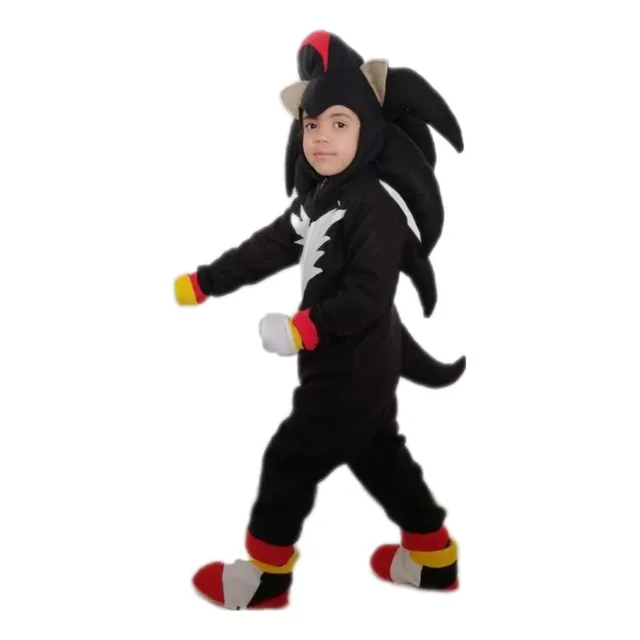 Disfraz De Shadow Sonic Para Niños
