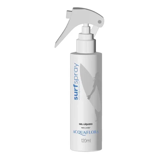 Surf Spray Gel Líquido Sem Sal 120ml - Acquaflora