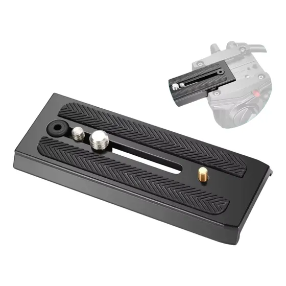 Plate 501pl Quick Release P/ Tripé Manfrotto 501 503 701hdv