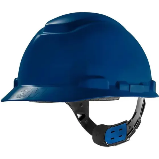 Capacete Segurança 3m H700 Ajuste Fácil Eletricista Eng Obra Cor Azul-escuro