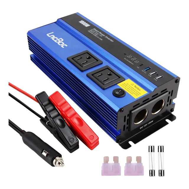 Convertidor De Corriente 12v A 110v 1000w: Convertidor Dc A
