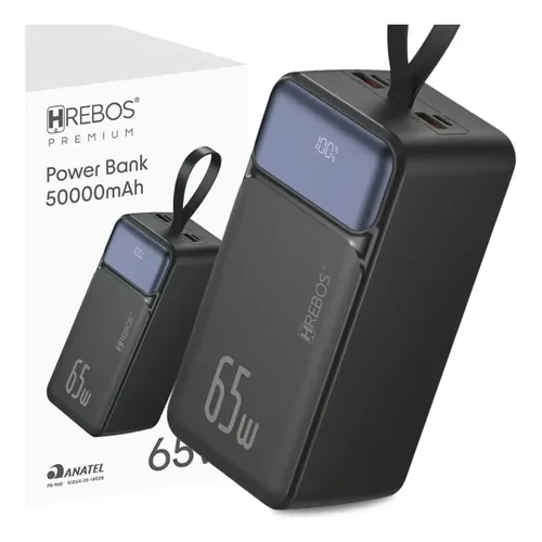 Power Bank Ugreen Nexode Pro 25000mAh 200W Com Cabo USB-C Retrátil