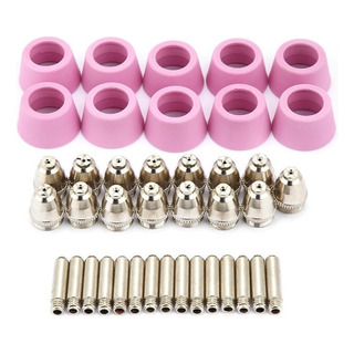 T Consumibles Antorcha Cortadora 40pc/set Plasma Ag60 Sg55 T Consumibles Antorcha Cortadora 40pc/set Plasma Ag60 Sg55