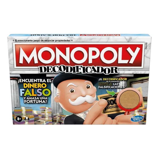 Hasbro Monopoly Crooked cash F2674 Español