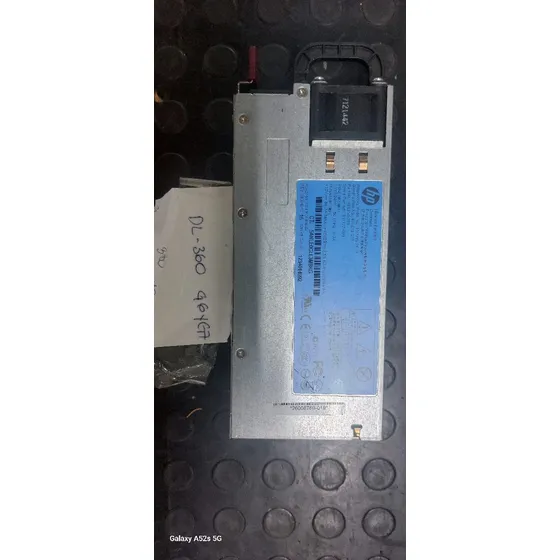 Fuente De Poder Server Hp Modelo: Dl-360 - Generacion 6 Y 7
