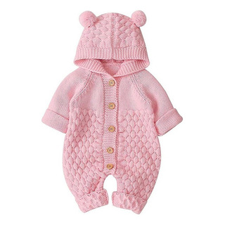 / Mono Para Niños Y Niñas Recién Nacidos Con Capucha Y / Mono Para Niños Y Niñas Recién Nacidos Con Capucha Y