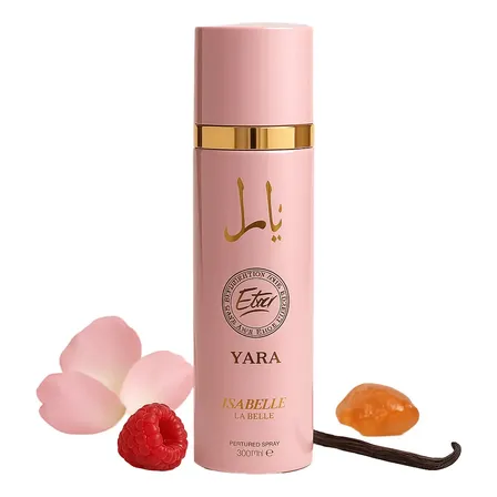 Perfume Árabe Bodysplash Yara Elixir Isabelle La Belle 300ml