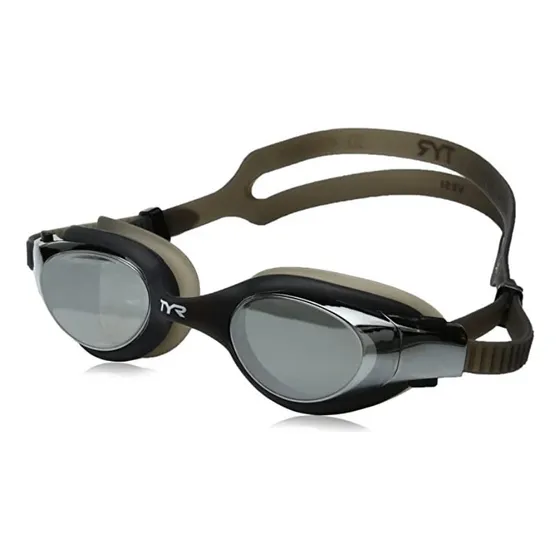 Goggles De Natación Espejado Tyr Vesi Color Silver/black