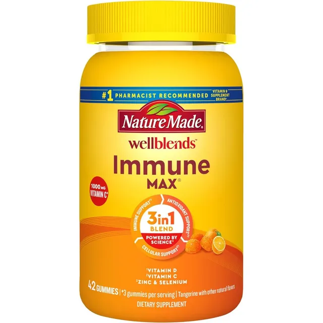 Suplemento Immunemax Wellblend Nature Made 42 Gomitas