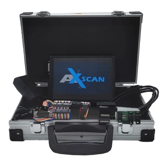 Axscan 5.017 Reprogramador De Ecu Chip Potência Bancada
