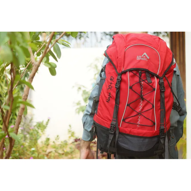 Morral Mochila Montañera Air Express Naja 70+10 Litros