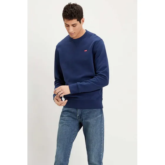 Polerón Hombre Cuello Redondo Azul Levis 35909-0001