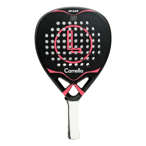 Paletas De Padel Carrello Rio Rugosa Carbono 12k Rosa
