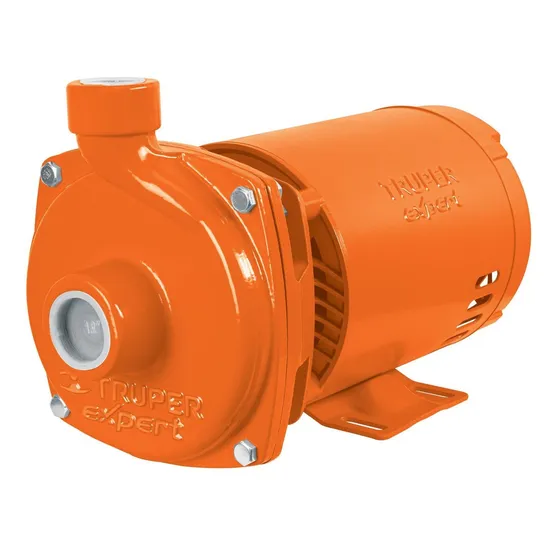 Bomba Centrífuga Para Agua, 1 HP, Truper BOAC-1AX, 127V, Color Naranja, Fase eléctrica Monofásica