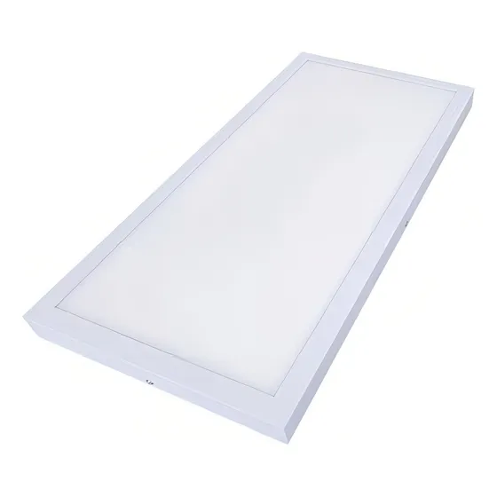 Plafon Painel Led Slim Sobrepor 60x30 Retangular 6000k 30w Cor Branco 127/220V