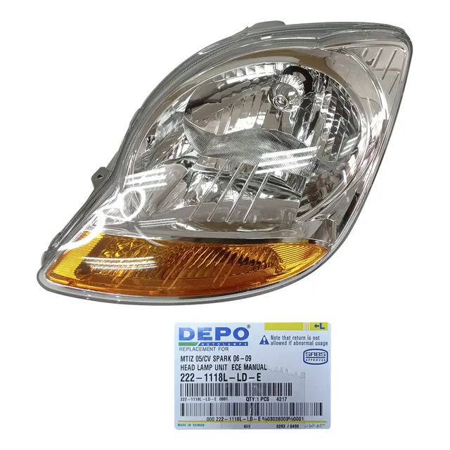 Faro Delantero Derecho Izquierdo Chevrolet Spark