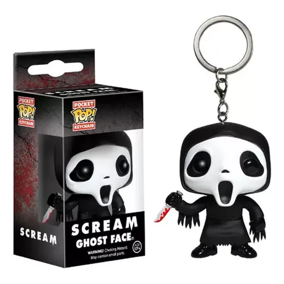 Chaveiro Pocket Pop Pânico Scream Ghostface
