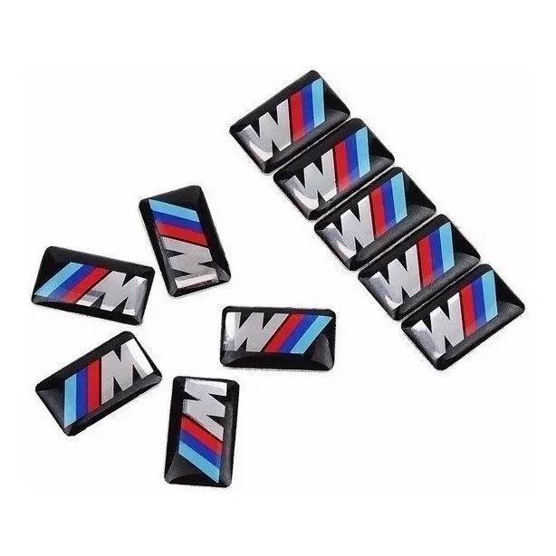 10 Emblemas Bmw M Para Rines O Timon Valor 10 Unidades