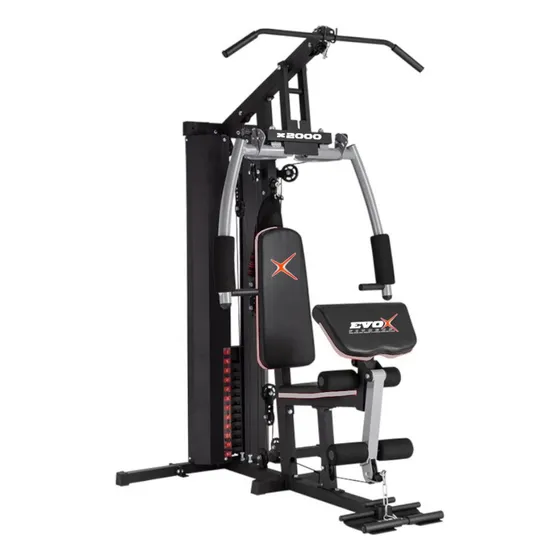 Esta��ão X2000 Barras E Acessórios Completo Evox Fitness  