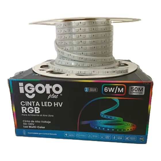 Manguera Igoto Led Rgb Multicolor 110v