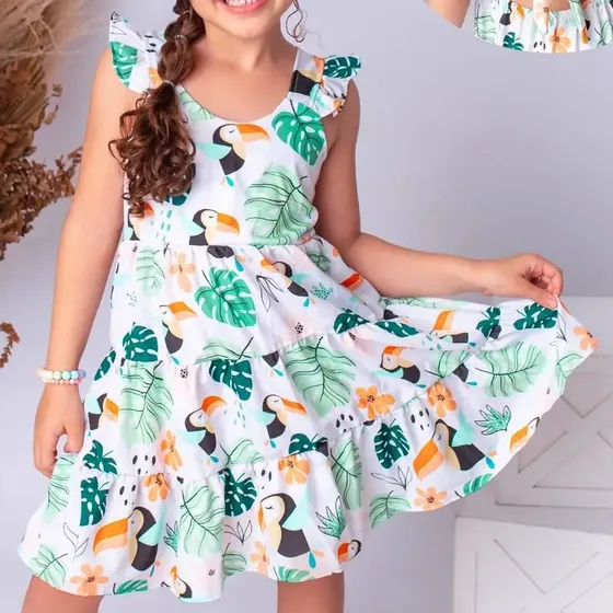 Vestido Infantil Festa | Mercado Livre