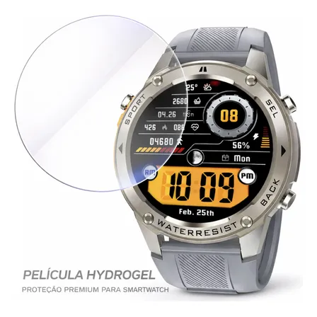 Película Brave Smartwatch Wearzone Redondo Hidrogel 37mm