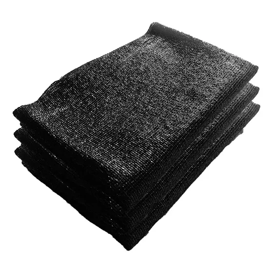 Malla Raschel Negra  2,1 X 50 Mts. Sombra 80% - Qrubber