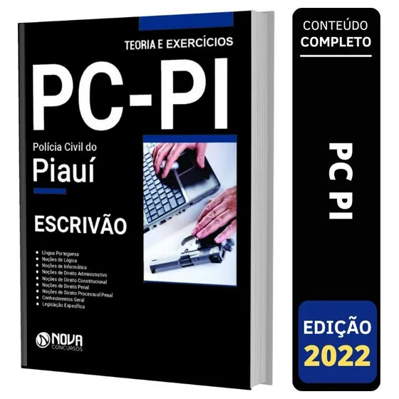 Apostila Concurso Pc Pi - Escrivão