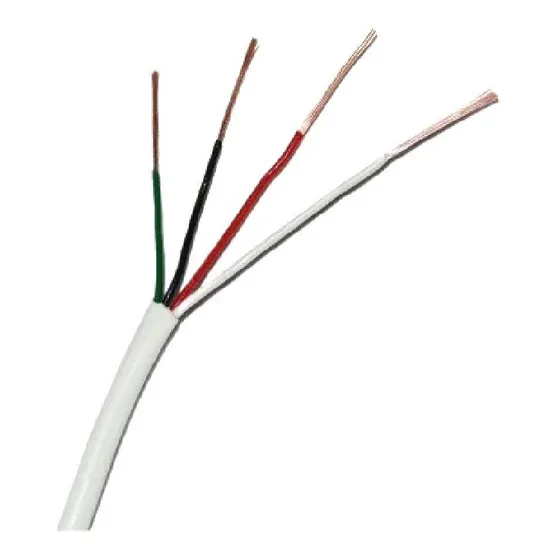 Cable Calibre 22, 4 Hilos, 305m, Color Blanco Interior