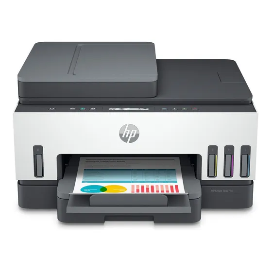 Impresora Multifunción A Color Hp Smart Tank 750 Con Wifi 22