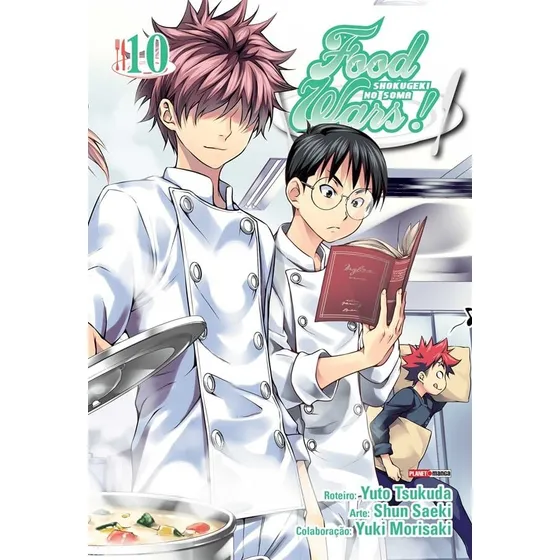 Food Wars! Vol. 10, de Tsukuda, Yuto. Food Wars (10), vol. 10. Editorial Panini Brasil LTDA, capa mole em português, 2020