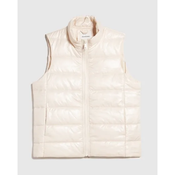 Chaleco De Mujer  Patprimo Color Beige #30250031
