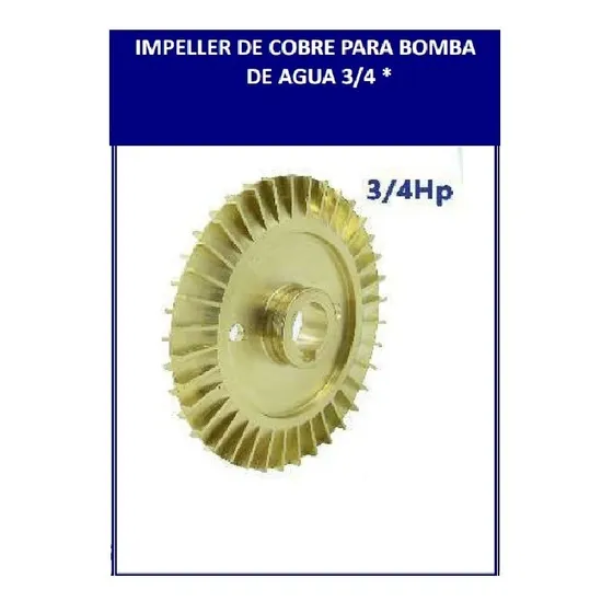 Impulsor Para Bomba 3/4hp