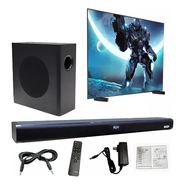 200 W Barra De Sonido Audiopro 2.1 Inalámbrica Con Subwoofer