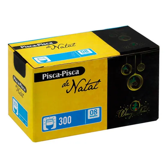 Pisca Pisca Cascata 300 Leds 8 Funções Branco Quente Wincy
