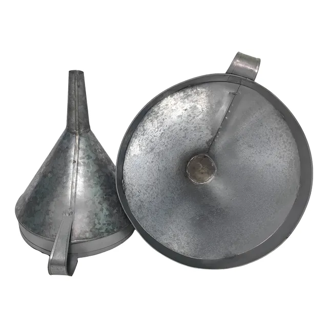 Embudo Industrial En Galvanizado