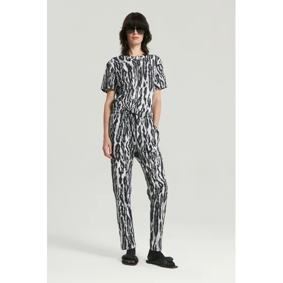 Pantalon Ingrid Estampado De Mujer Maria Cher Algodón