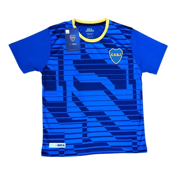 Remera Licencia Oficial Entrenamiento Boca Juniors Niño