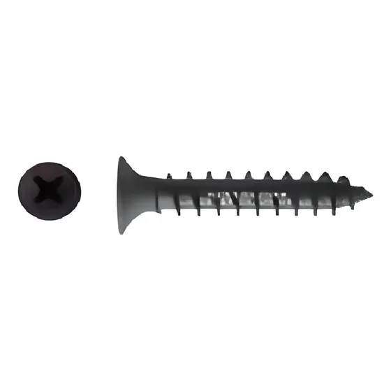 Tornillo Vialro Negro Madera Aguja 8 X 3    Jasper