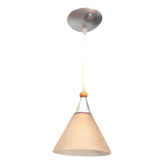 Lámpara Colgante 1 Luz E14 Ambar