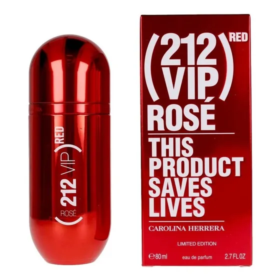 Perfume 212 Vip Rose Red De Carolina Herrera Para Dama